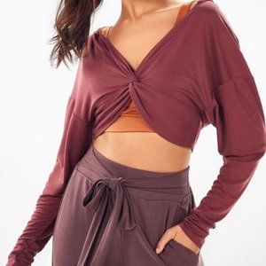 Fabletics - Liv Twist Front Hoodie